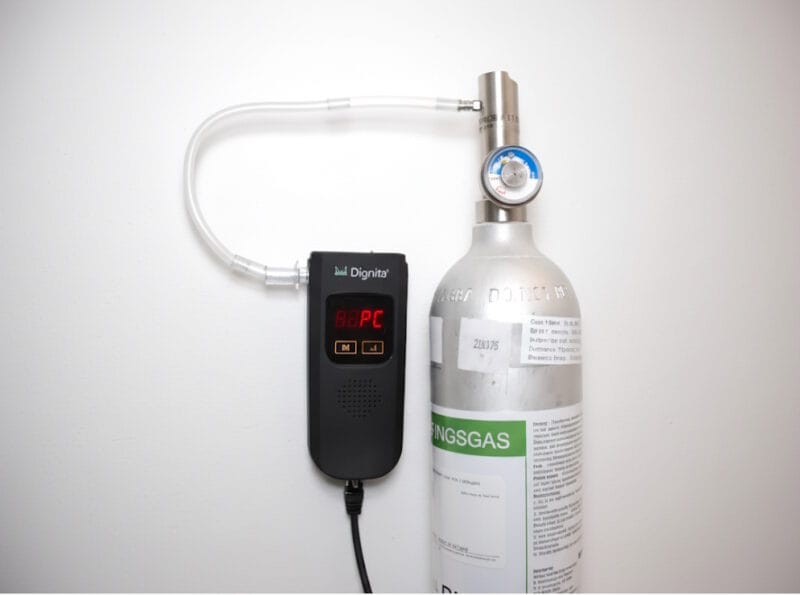 Alkoblokų Dräger, LifeSafer ir Dignita kalibravimas ir sertifikavimas